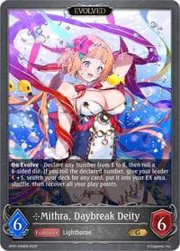 Mithra, Daybreak Deity (Evolved) - SP01: Seaside Memories - Shadowverse: Evolve card