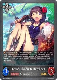 Feena, Dynamite Daredevil - SP01: Seaside Memories - Shadowverse: Evolve card