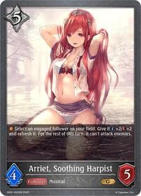 Arriet, Soothing Harpist - SP01: Seaside Memories - Shadowverse: Evolve card