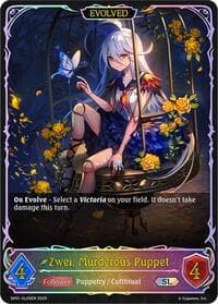 Zwei, Murderous Puppet (Evolved) (SL) - SP01: Seaside Memories - Shadowverse: Evolve card