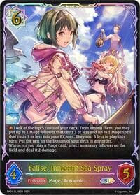 Falise, Innocent Sea Spray (SL) - SP01: Seaside Memories - Shadowverse: Evolve card