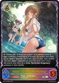 Anne, Mysterian Prodigy (SL) - SP01: Seaside Memories - Shadowverse: Evolve card