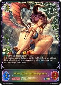 Grea, Mysterian Dragoness (SL) - SP01: Seaside Memories - Shadowverse: Evolve card
