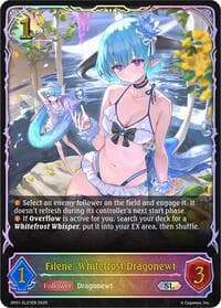 Filene, Whitefrost Dragonewt (SL) - SP01: Seaside Memories - Shadowverse: Evolve card