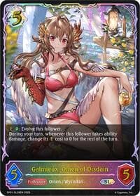 Galmieux, Omen of Disdain (SL) - SP01: Seaside Memories - Shadowverse: Evolve card