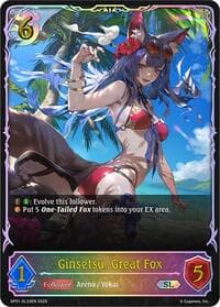 Ginsetsu, Great Fox (SL) - SP01: Seaside Memories - Shadowverse: Evolve card