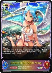 Aether of the White Wing (SL) - SP01: Seaside Memories - Shadowverse: Evolve card