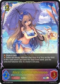 Alice, Golden Afternoon (SL) - SP01: Seaside Memories - Shadowverse: Evolve card