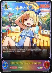 Ephemera, Sword Angel (SL) - SP01: Seaside Memories - Shadowverse: Evolve card