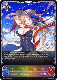 Mithra, Daybreak Deity (SL) - SP01: Seaside Memories - Shadowverse: Evolve card
