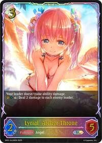 Lyrial, Archer Throne (SL) - SP01: Seaside Memories - Shadowverse: Evolve card