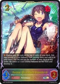 Feena, Dynamite Daredevil (SL) - SP01: Seaside Memories - Shadowverse: Evolve card