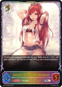 Arriet, Soothing Harpist (SL) - SP01: Seaside Memories - Shadowverse: Evolve card