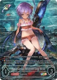 Spinaria, Wavering Will (SP) (SP01EN) - SP01: Seaside Memories - Shadowverse: Evolve card