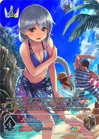 Amelia, Sunny Paladin (SP) - SP01: Seaside Memories - Shadowverse: Evolve card