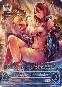 Celia, Sky Commander (SP) - SP01: Seaside Memories - Shadowverse: Evolve card