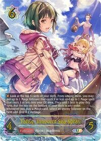Falise, Innocent Sea Spray (U) - SP01: Seaside Memories - Shadowverse: Evolve card