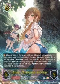 Anne, Mysterian Prodigy (U) - SP01: Seaside Memories - Shadowverse: Evolve card