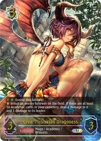 Grea, Mysterian Dragoness (U) - SP01: Seaside Memories - Shadowverse: Evolve card