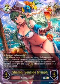 Sharon, Seaside Nymph (U) - SP01: Seaside Memories - Shadowverse: Evolve card
