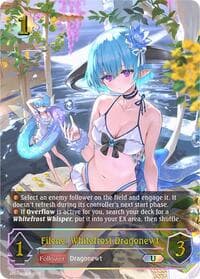 Filene, Whitefrost Dragonewt (U) - SP01: Seaside Memories - Shadowverse: Evolve card