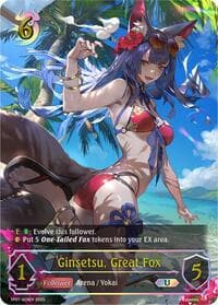 Ginsetsu, Great Fox (U) - SP01: Seaside Memories - Shadowverse: Evolve card
