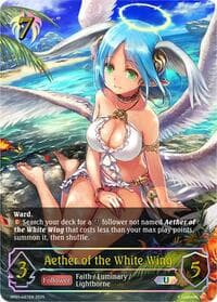 Aether of the White Wing (U) - SP01: Seaside Memories - Shadowverse: Evolve card