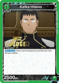 Kafka Hibino (061) (Judge Pack) - Union Arena Promotion Cards - Union Arena card