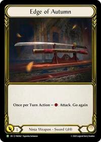 Edge of Autumn (Golden) - FAB362 - Flesh and Blood: Promo Cards - Flesh and Blood TCG card