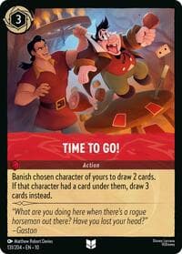 Time to Go! - Whispers in the Well - Disney Lorcana card