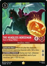 The Headless Horseman - Terror of Sleepy Hollow - Whispers in the Well - Disney Lorcana card