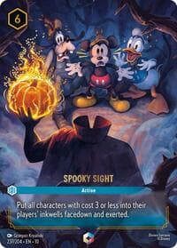 Spooky Sight (Enchanted) - Whispers in the Well - Disney Lorcana card