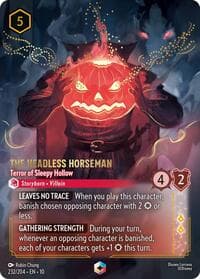 The Headless Horseman - Terror of Sleepy Hollow (Enchanted) - Whispers in the Well - Disney Lorcana card