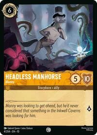 Headless Manhorse - Manny - Whispers in the Well - Disney Lorcana card