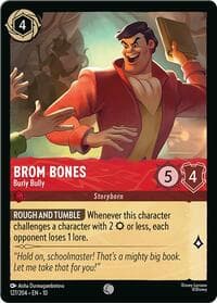 Brom Bones - Burly Bully - Whispers in the Well - Disney Lorcana card