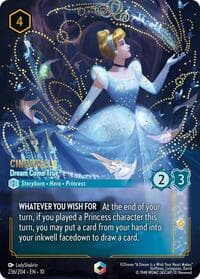 Cinderella - Dream Come True (Enchanted) - Whispers in the Well - Disney Lorcana card
