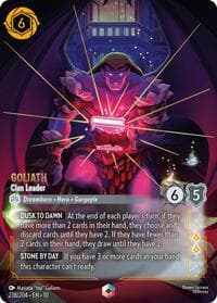 Goliath - Clan Leader (Enchanted) - Whispers in the Well - Disney Lorcana card