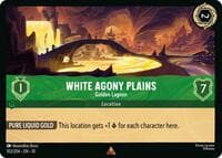 White Agony Plains - Golden Lagoon - Whispers in the Well - Disney Lorcana card