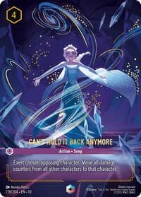 Can't Hold It Back Anymore (Enchanted) - Whispers in the Well - Disney Lorcana card