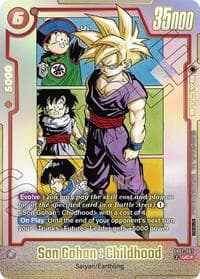 Son Gohan : Childhood - SB02-007 - Tournament and Championship Promos - Dragon Ball Super: Fusion World card