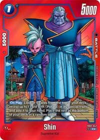 Shin - FB02-047 (Limited Pack MANGA Version 02) - Tournament and Championship Promos - Dragon Ball Super: Fusion World card