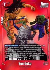 Son Goku - SB02-003 (Limited Pack MANGA Version 02) - Tournament and Championship Promos - Dragon Ball Super: Fusion World card
