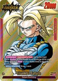 Trunks : Future - SB02-001 (Gold) - Manga Booster 02 - Dragon Ball Super: Fusion World card