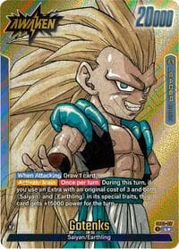 Gotenks - SB02-017 (Gold) - Manga Booster 02 - Dragon Ball Super: Fusion World card