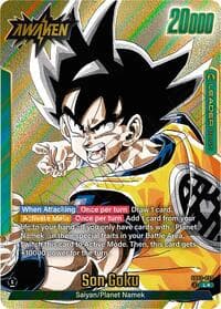 Son Goku - SB02-033 (Gold) - Manga Booster 02 - Dragon Ball Super: Fusion World card