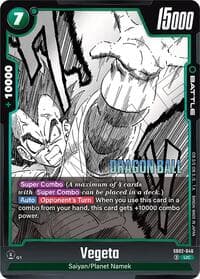Vegeta - SB02-046 - Manga Booster 02 - Dragon Ball Super: Fusion World card