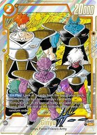 Ginyu - FB01-108 (Alternate Art) - Manga Booster 02 - Dragon Ball Super: Fusion World card