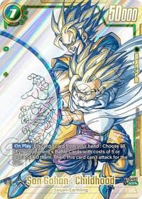 Son Gohan : Childhood - FB01-140 - Manga Booster 02 - Dragon Ball Super: Fusion World card