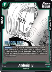 Android 18 - Manga Booster 02 - Dragon Ball Super: Fusion World card