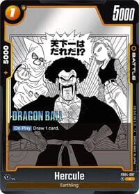 Hercule - Manga Booster 02 - Dragon Ball Super: Fusion World card